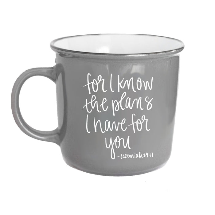I know the Plans Stainless Steel Travel Mug With Handle - Jeremiah